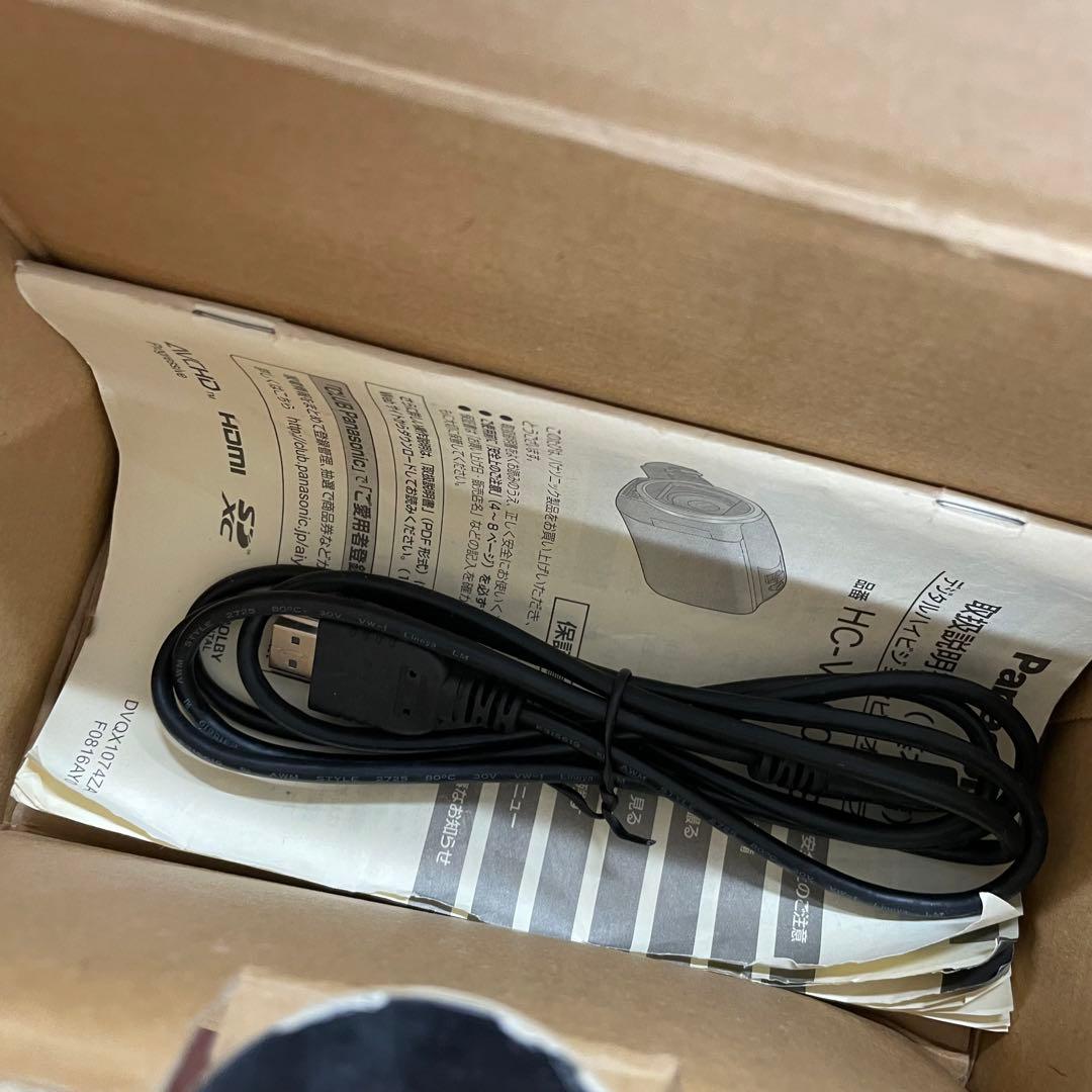 動作品 美品 Panasonic HC-V360MS ビデオカメラ 2017年製