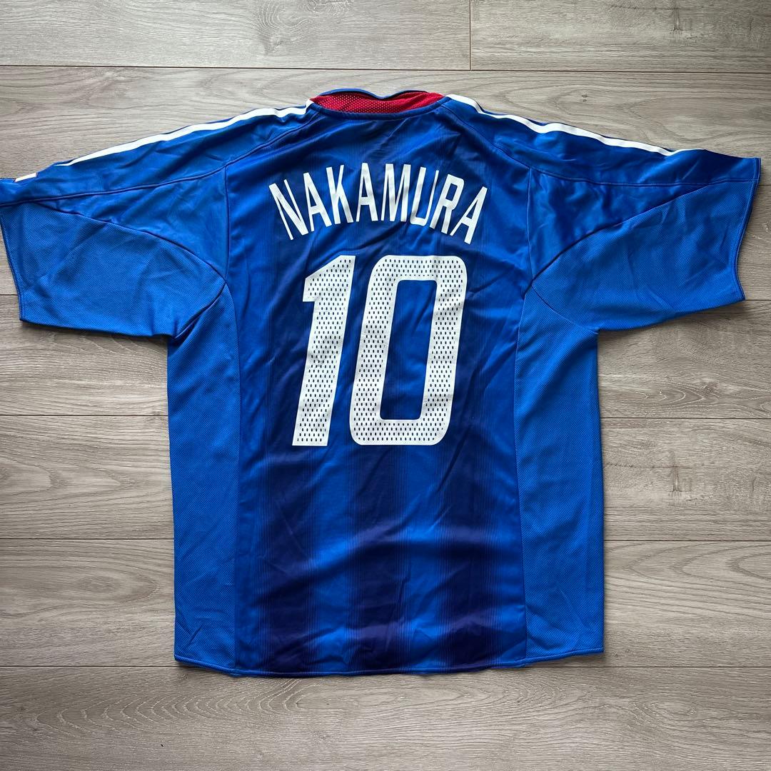 adidas サッカー日本代表 レプリカ ユニフォーム L 中村俊輔 日本製