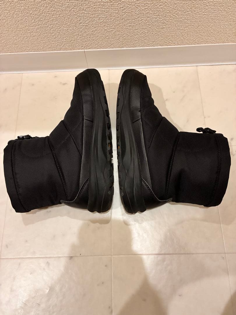 【美品】ノースフェイス24cm スノーブーツ　ブラック　黒