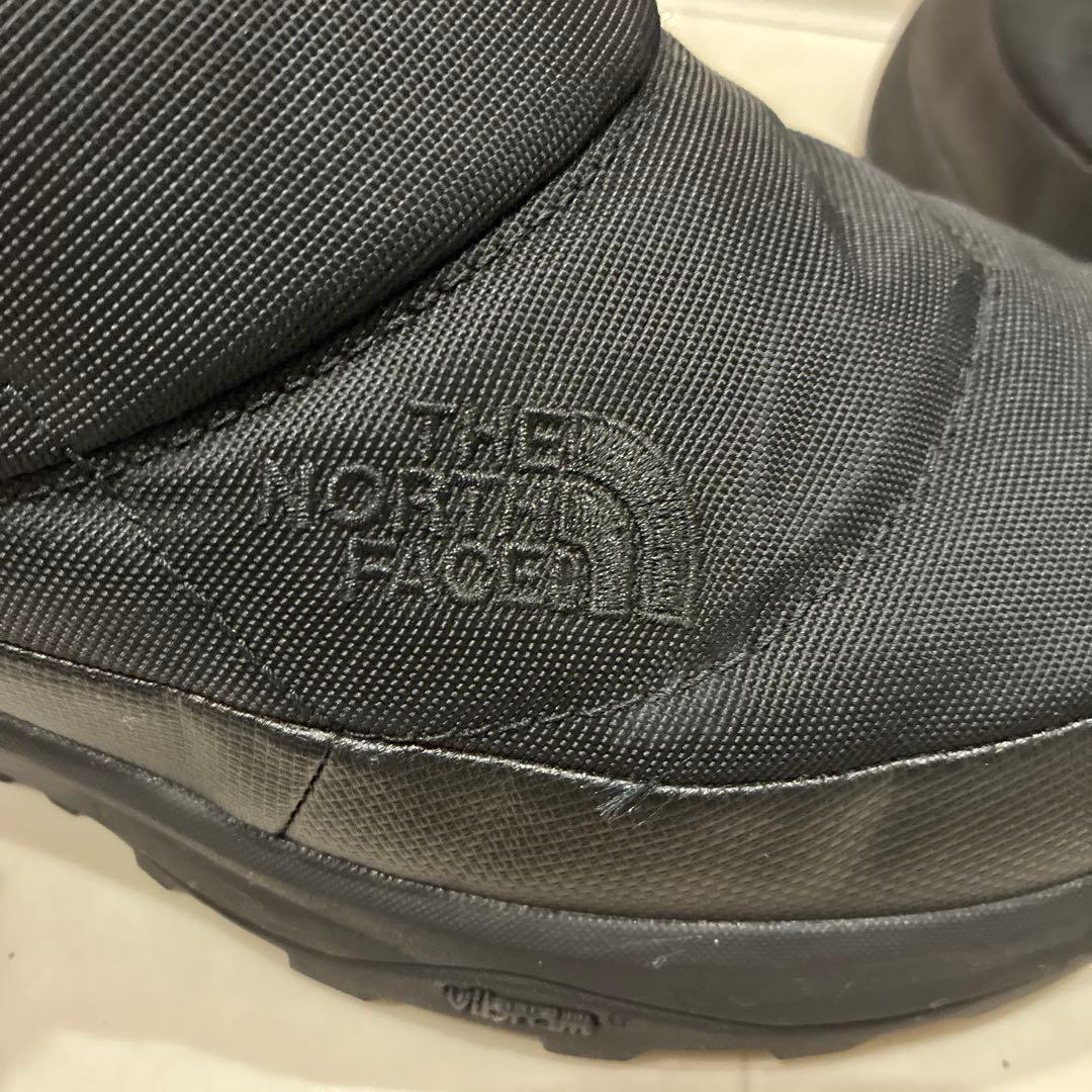 【美品】ノースフェイス24cm スノーブーツ　ブラック　黒