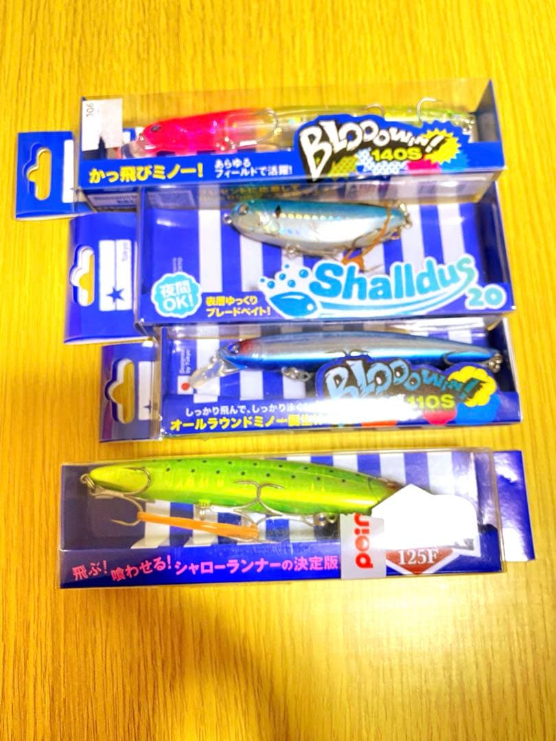 (まとめ売り)シーバスルアーセットBlue blueやimaなど多数38品