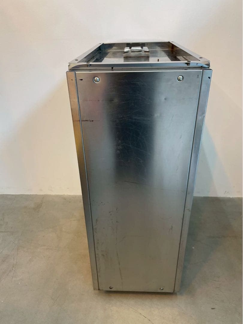 ステンレス トレイラック 網棚5段 ワゴン 什器 インダストリアル 収納