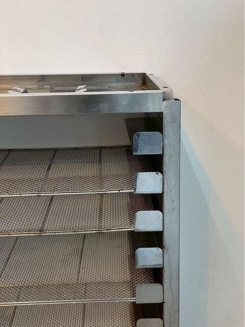 ステンレス トレイラック 網棚5段 ワゴン 什器 インダストリアル 収納