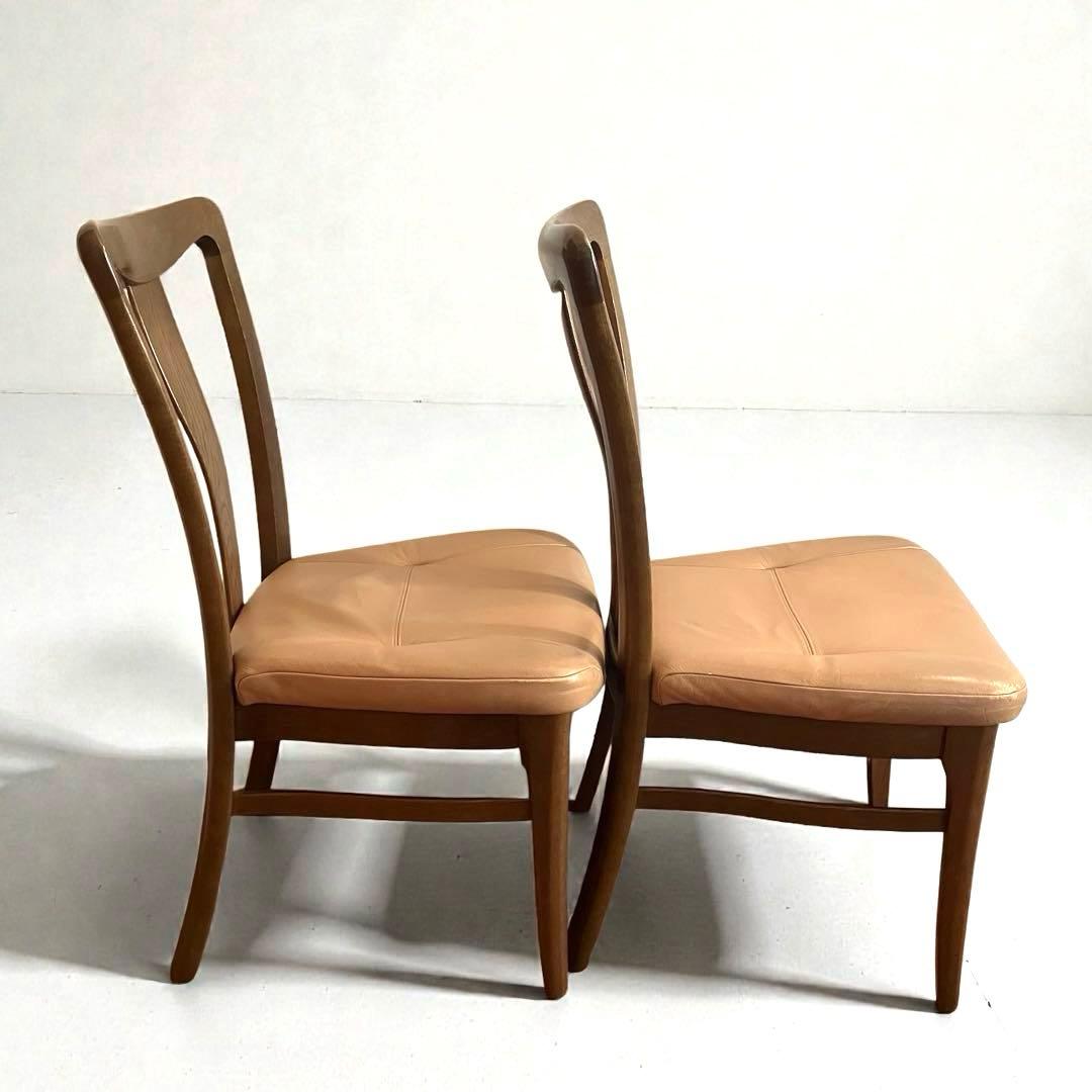【良品】karimoku（カリモク） ダイニングチェア 高級家具　2脚セット