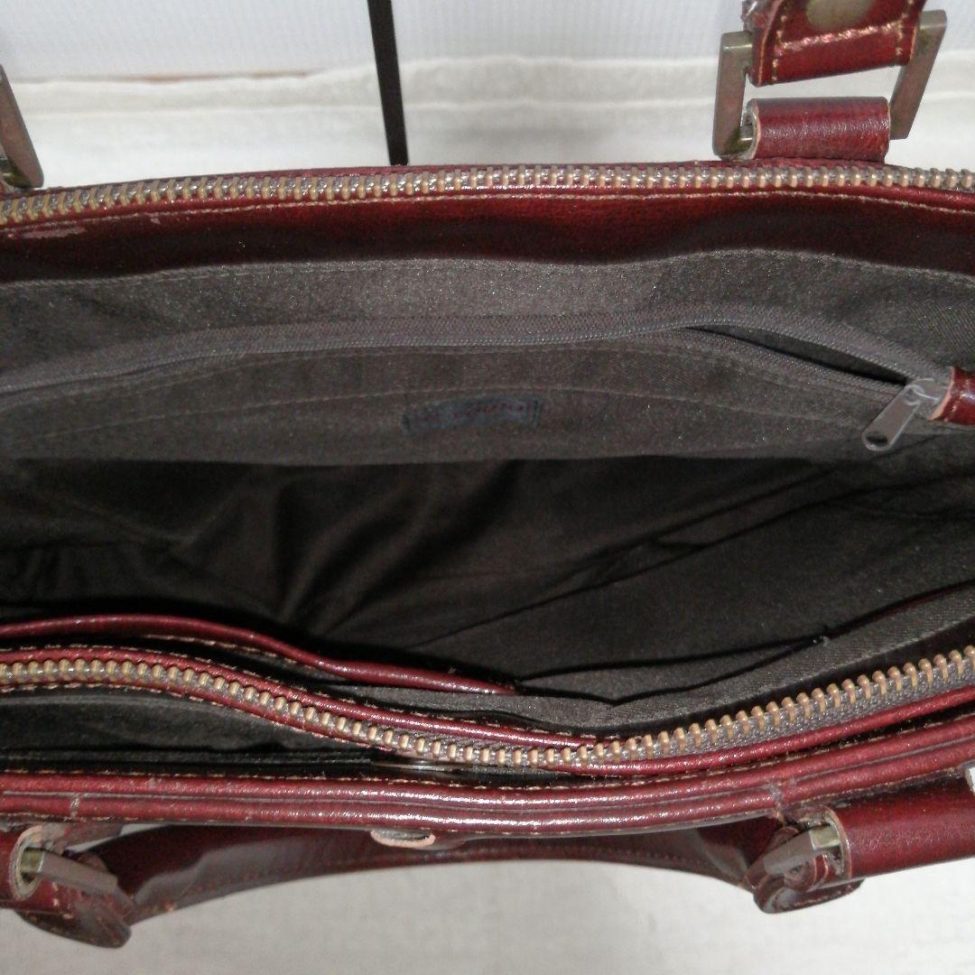 youta ヨータ 2way ビジネスバッグ レザー ボルドー