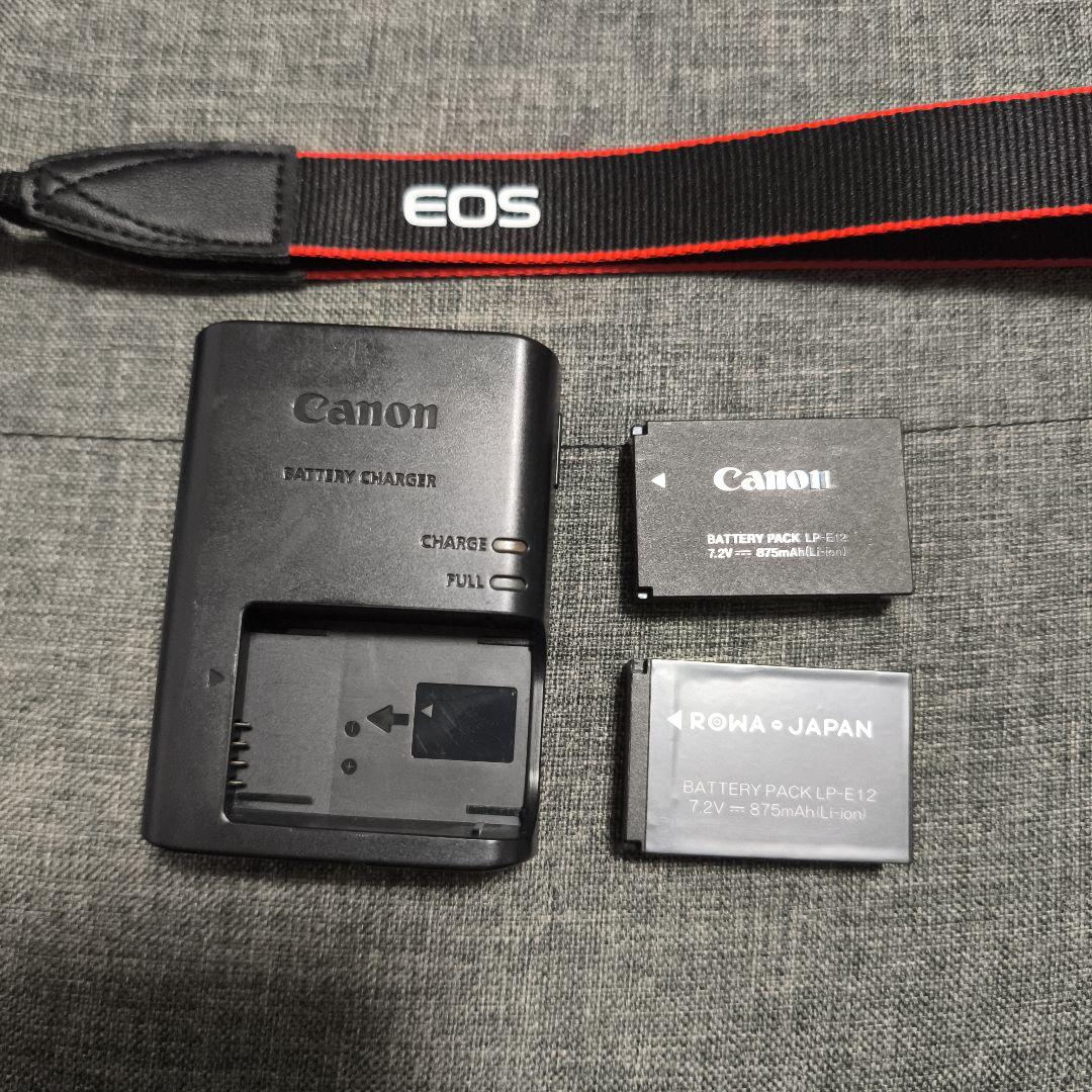 【美品】Canon EOS Kiss M 標準ズームキット