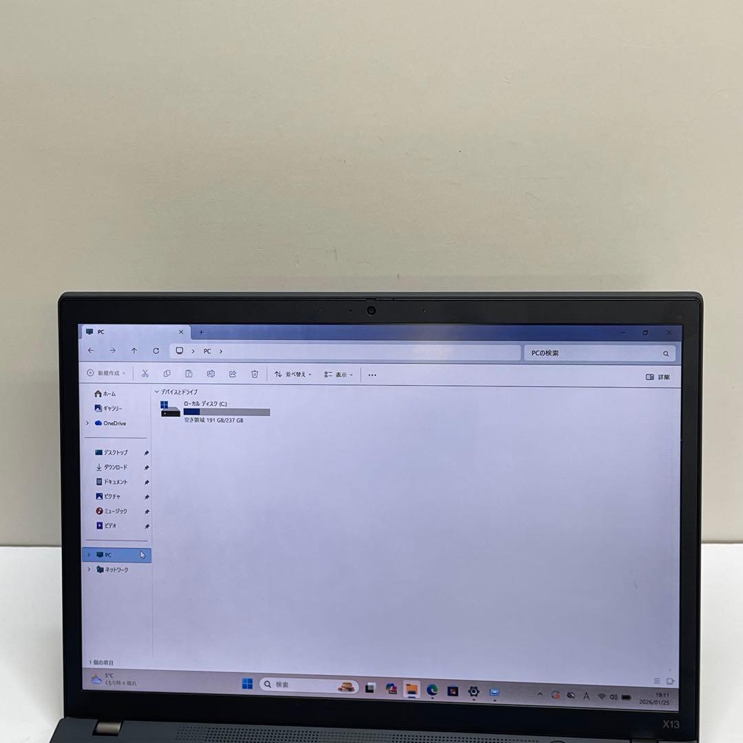 #913 レノボThinkpad X13 Gen 2 i5-1135G7 8GB