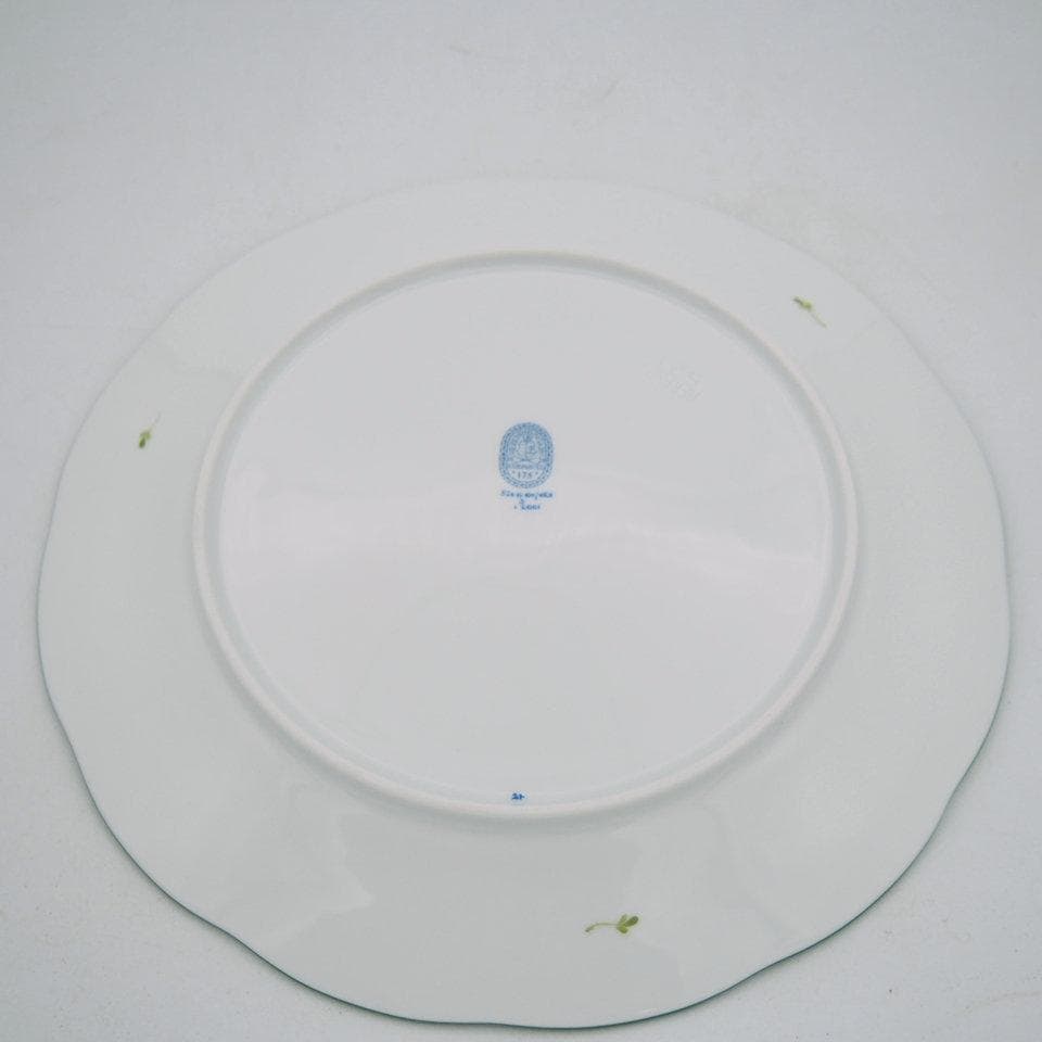 ヘレンド ウィーンの薔薇 521/VRH 23cm ランチプレート ペア #1