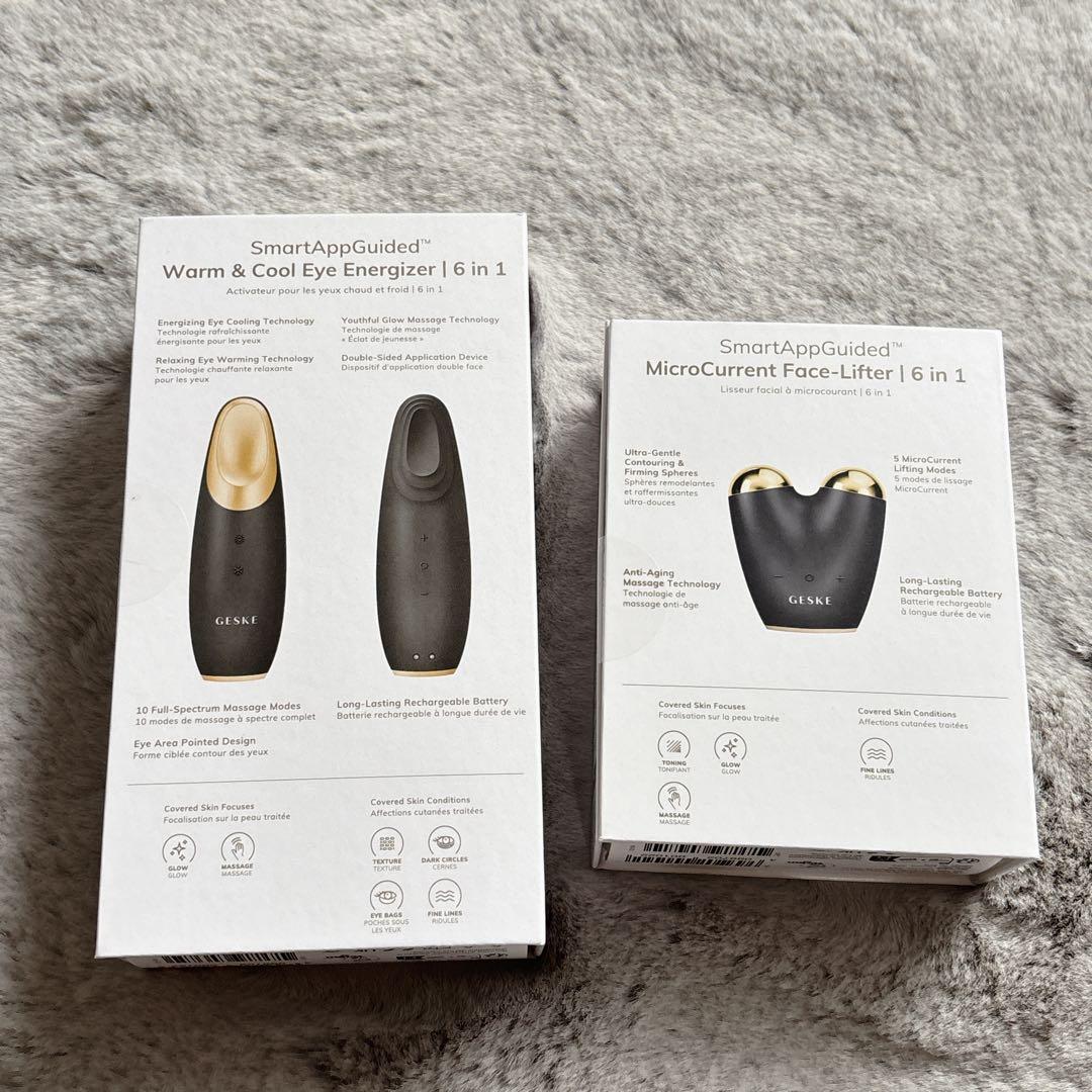 新品GESKE 目もとエステ・マッサージャー 2点セット
