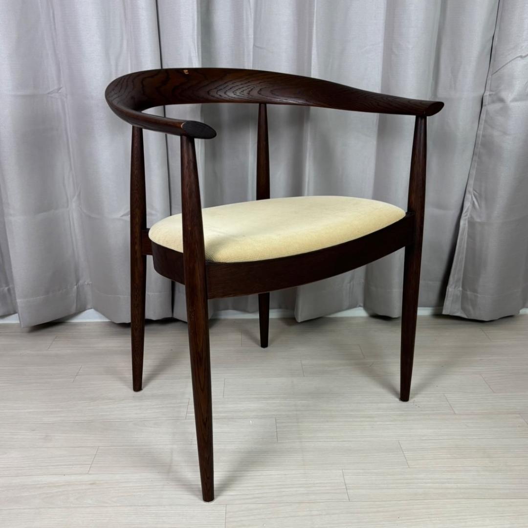 ホースシュー調 アームチェア ダイニングチェア　②