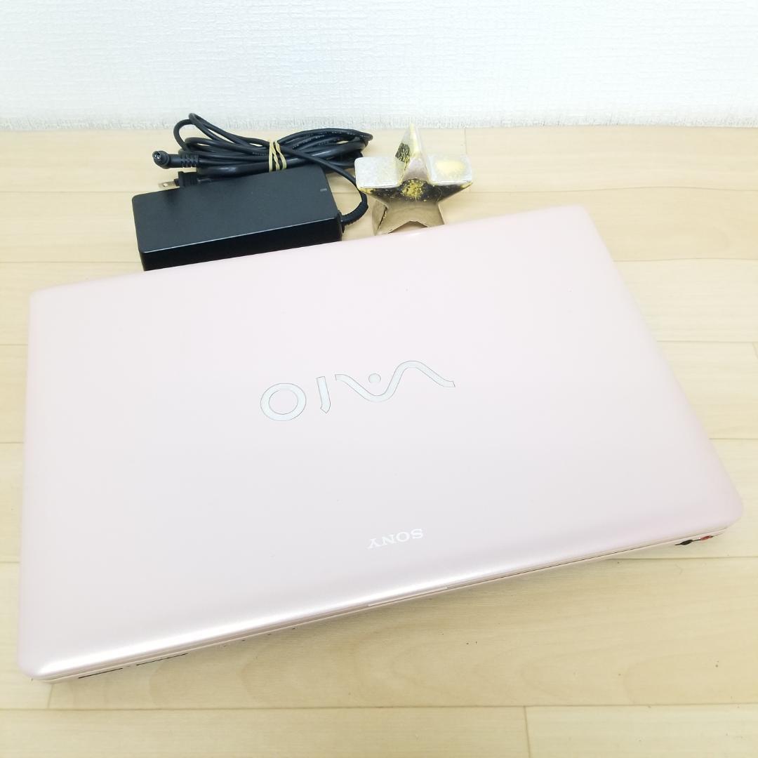 新品SSD レアカラー i5搭載 BD搭載 ノートPC SONY (E2139)