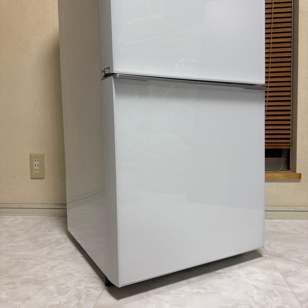 SHARP プラズマクラスター搭載冷蔵庫 137L ガラストップ つけかえドア