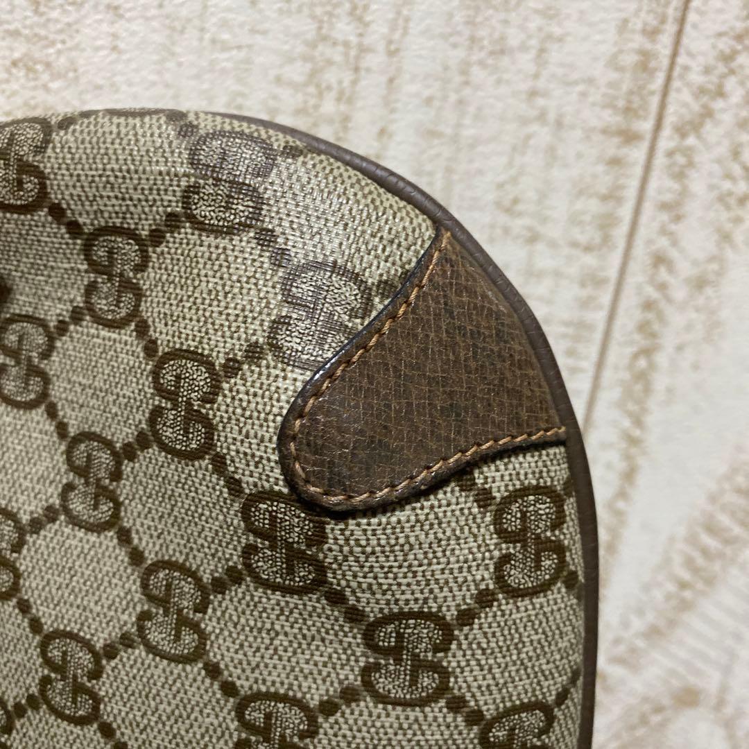 ミナミGUCCI シェリーライン ショルダーバッグ 内側難あり