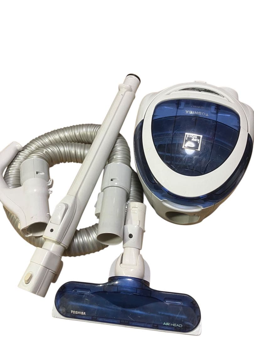 TOSHIBA 紙パック掃除機　東芝 VC-P77E7 (KB) 14年製　保証