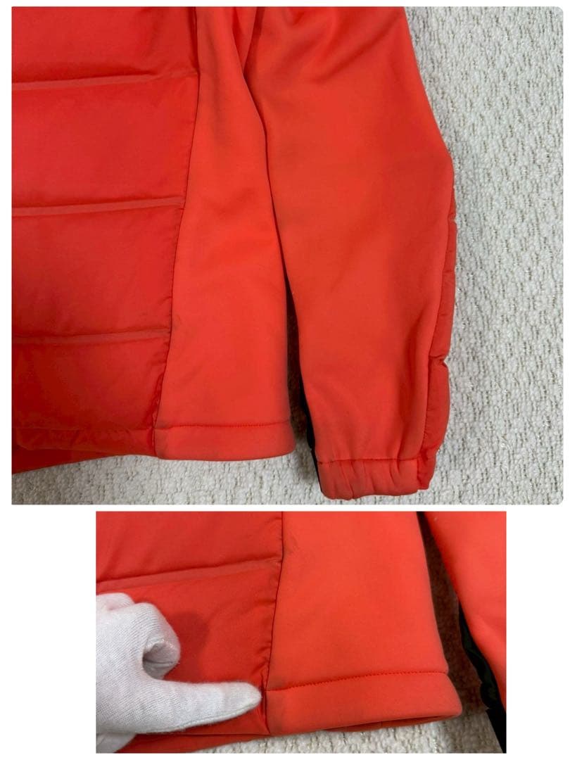 デサントゴルフ ダウンジャケット M オレンジ