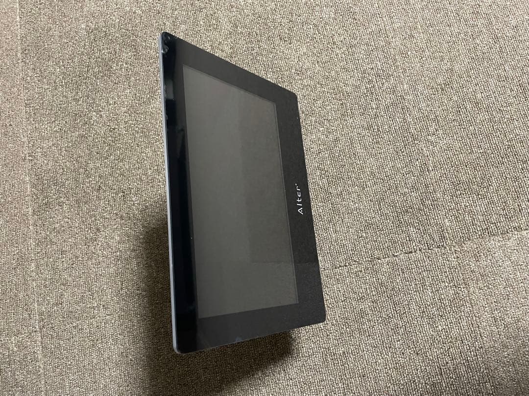 CAR-101 ソーラーバッテリー無線カメラ&モニターセットモニター右上キズあり