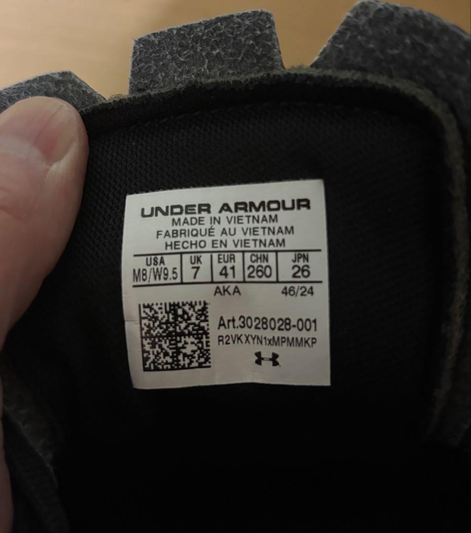 UNDER ARMOURレインリフター26cm トレーニング／スクワットシューズ