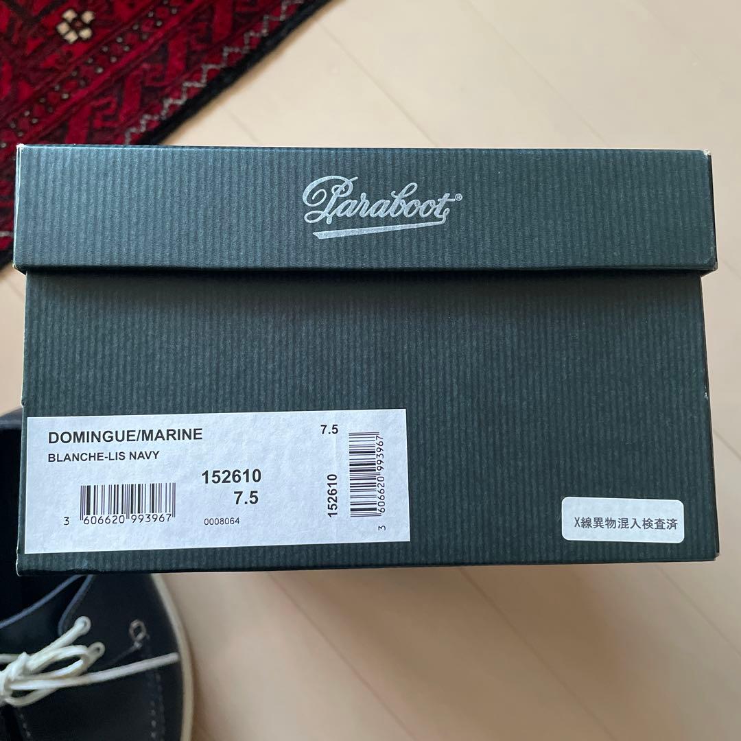 Paraboot パラブーツ デッキシューズ モカシン ネイビー