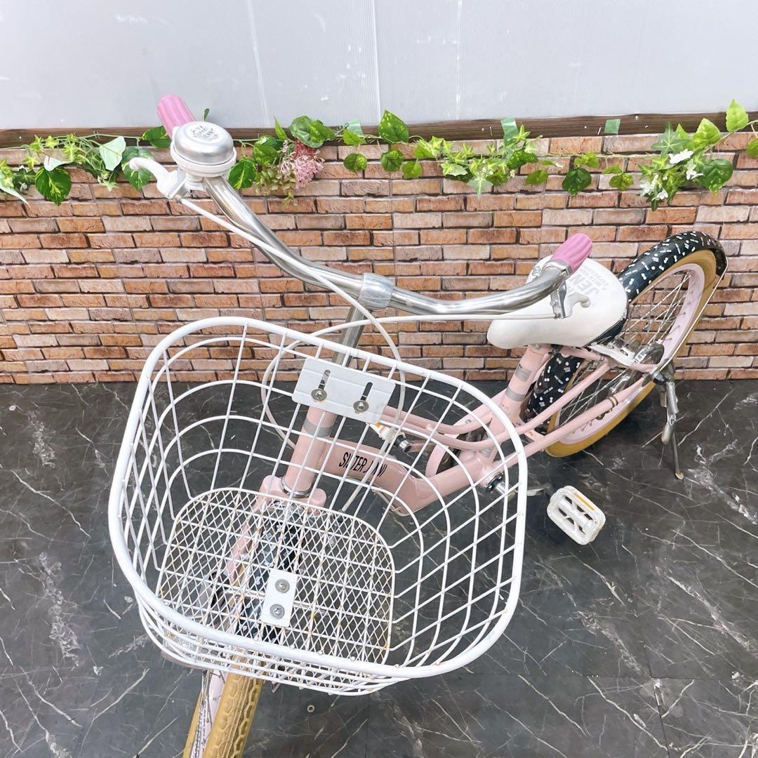 【48】子供用自転車 子供車 SISTER JENNI ピンク 20インチ