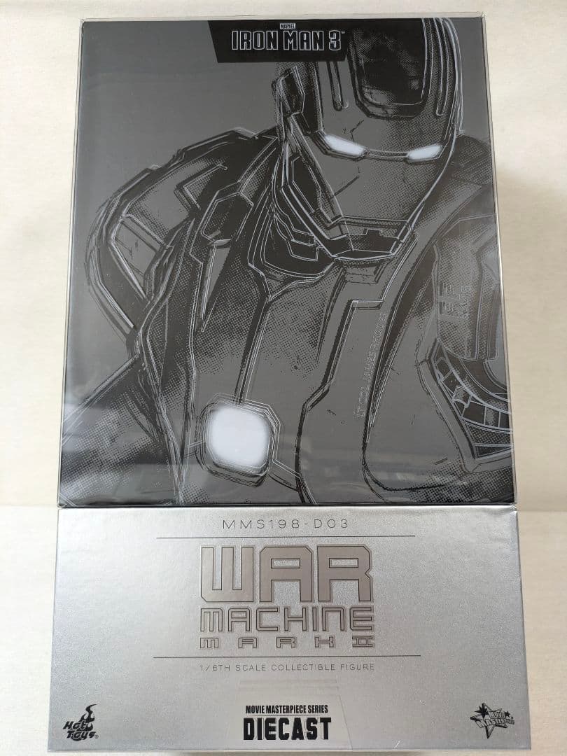 ホットトイズ アイアンマン3 1/6スケール ウォーマシン マークⅡマーベル