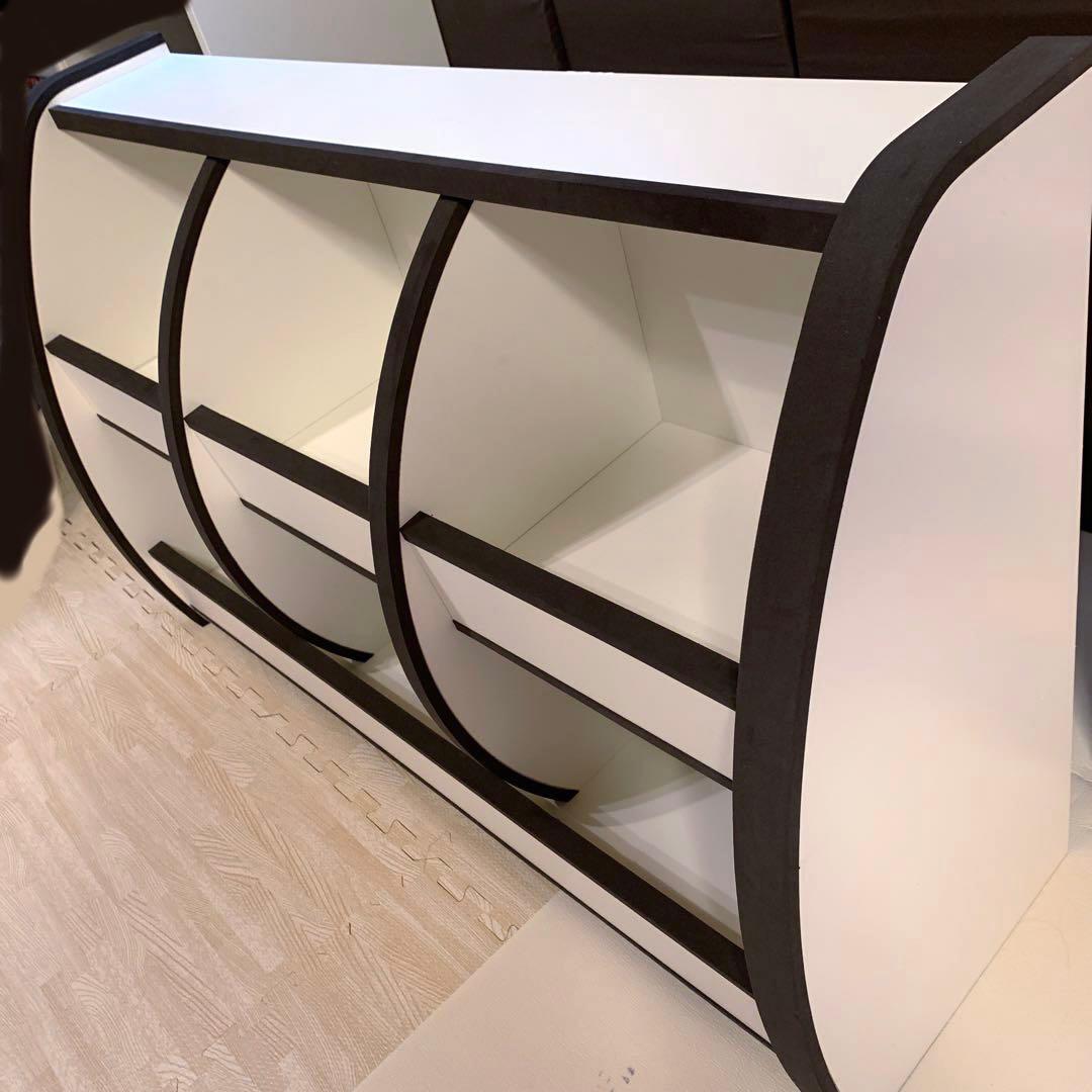 EVAキッズ おもちゃ箱 収納ラック 収納棚 ブラウン