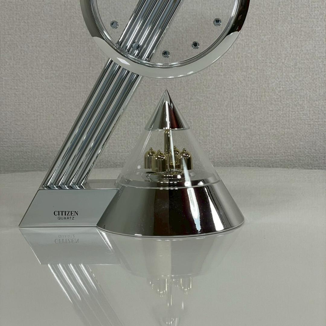 80's シチズン CITIZEN テーブルクロック 置き時計 アールデコ