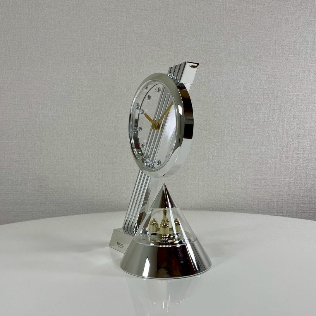 80's シチズン CITIZEN テーブルクロック 置き時計 アールデコ