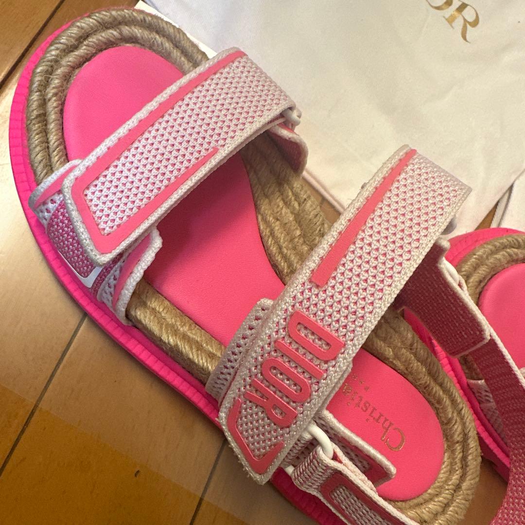 Dior スポーツサンダル ピンク