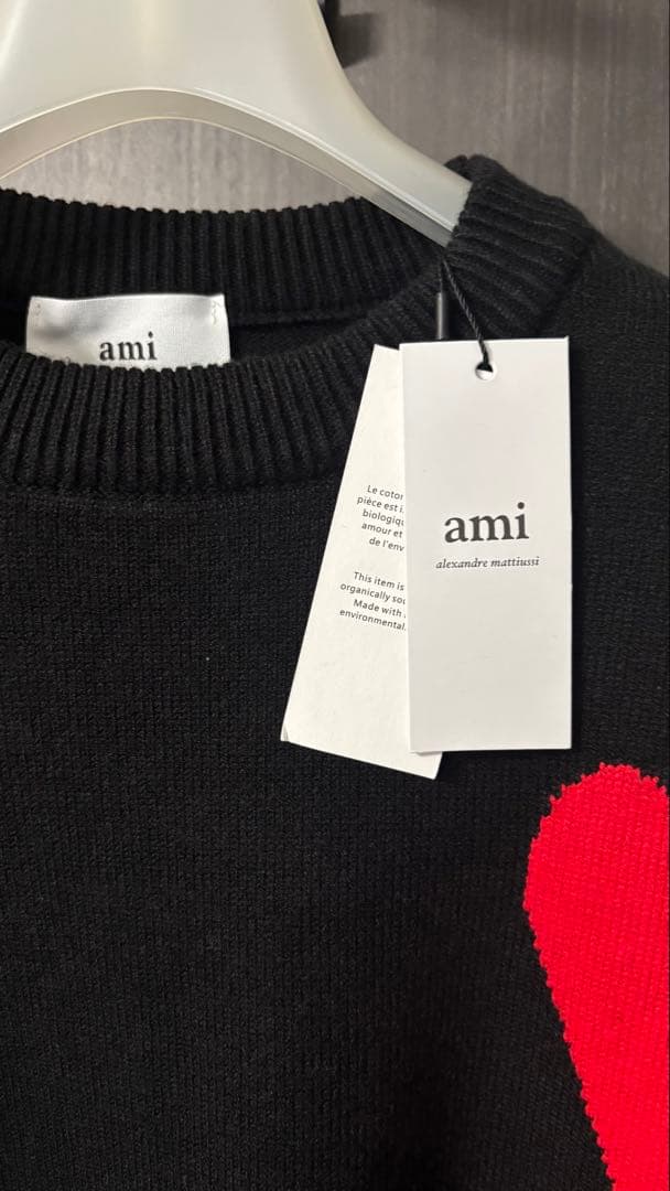 AMI PARIS ニット ブラック