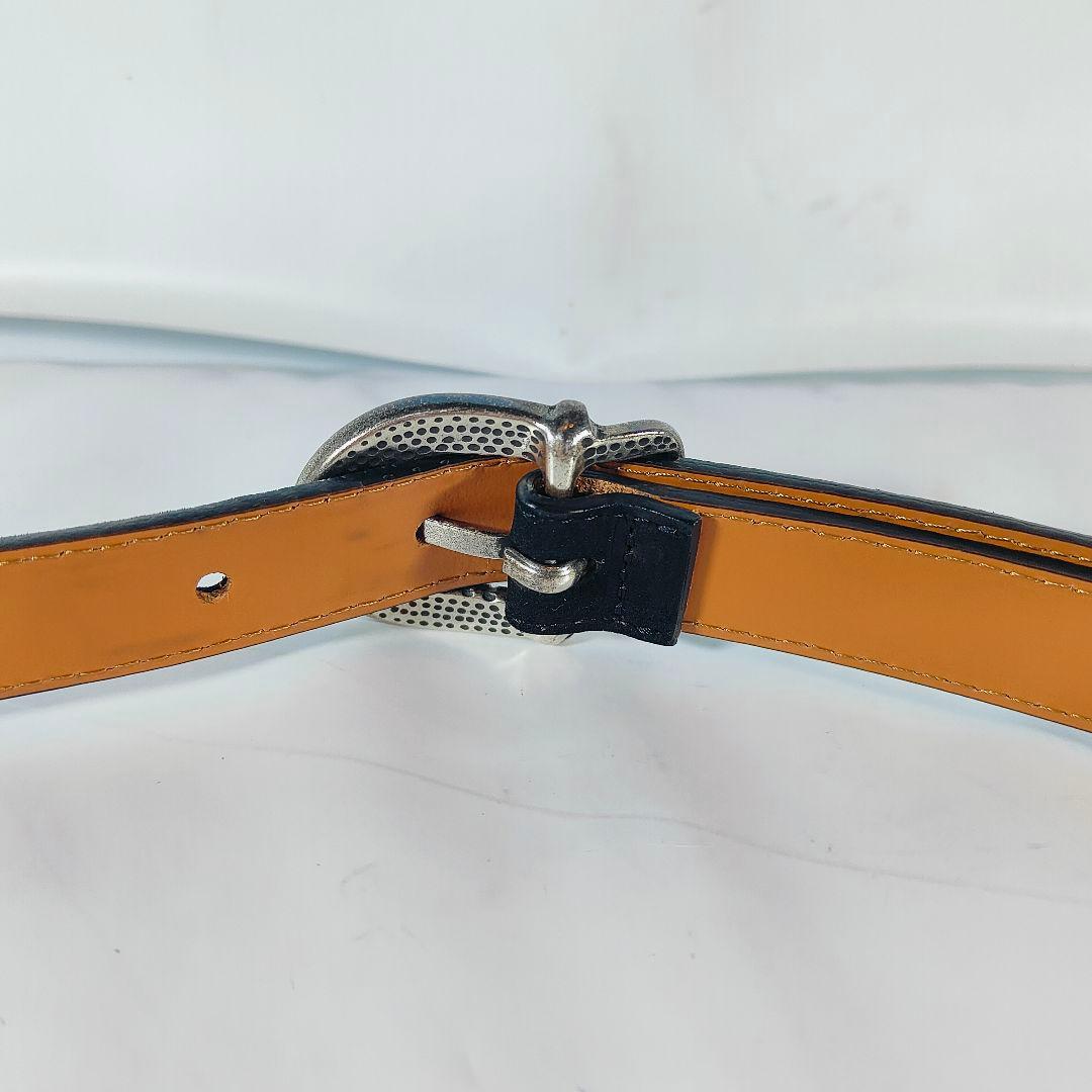 【極美品】MAISON BOINET　高級カーフスキンドレスベルト フランス製品