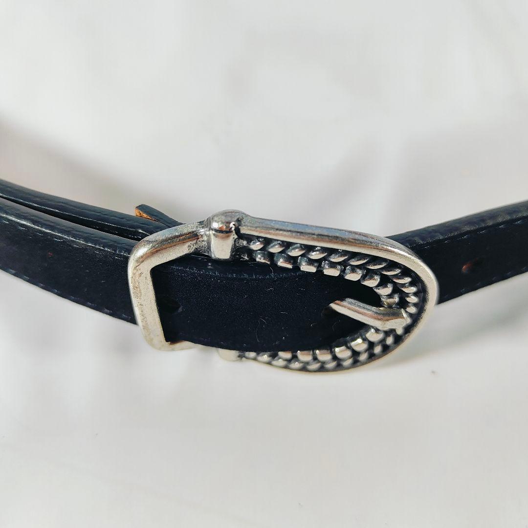 【極美品】MAISON BOINET　高級カーフスキンドレスベルト フランス製品