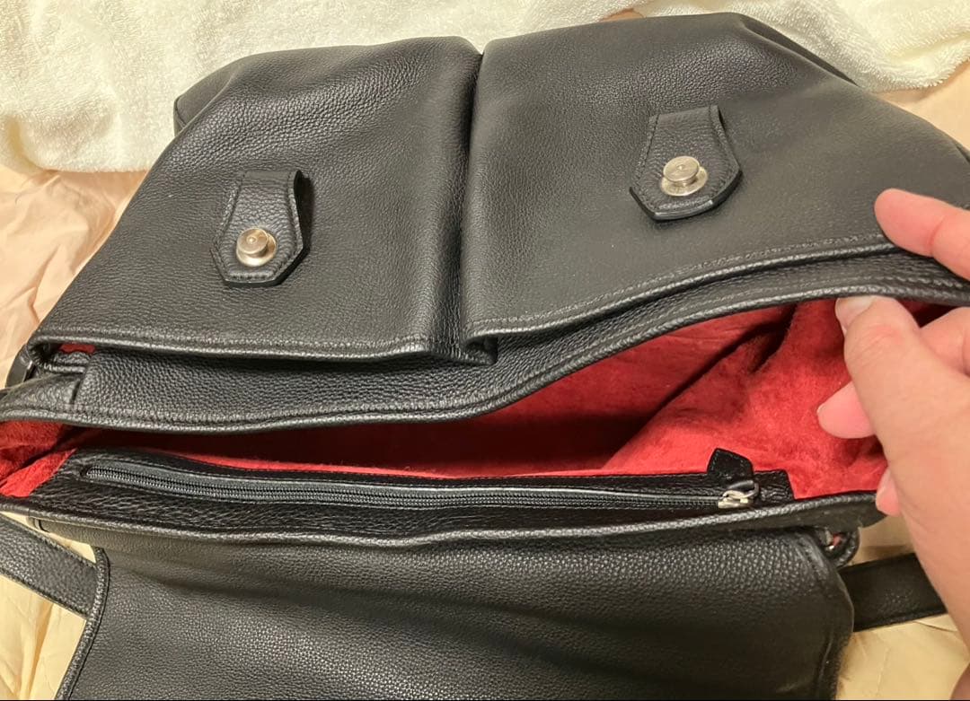 ル・ボナー製ブリーフ・バッグ「マエストロ」『クリスマス価格』