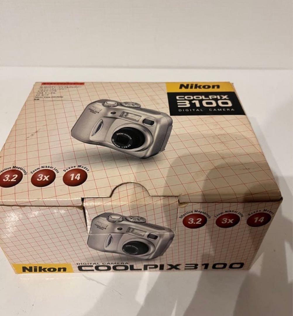 Nikon COOLPIX 3100 デジカメ 箱付き　【通電確認済み】