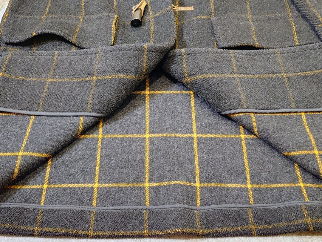 グレンフェル grenfell ヘリンボーン ダッフル ダッフルコート