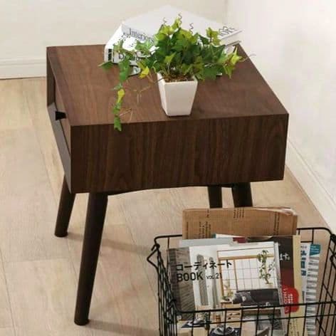 ニトリ フリーテーブル(NフィルンMBR) 後付けケーブルホルダー付き