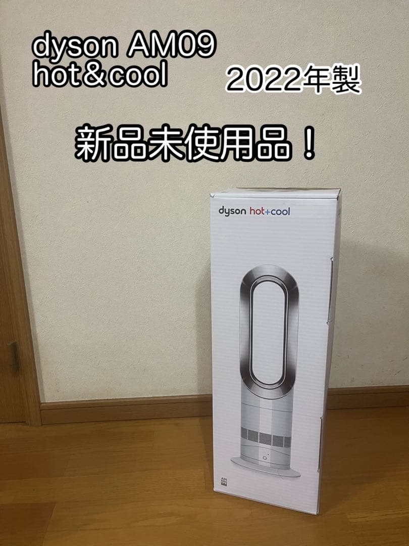 【新品未使用品】Dyson ダイソン HotCool AM09 WN　2022年