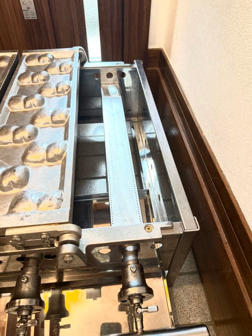 【美品】蜜元研究所 パンダ焼き ベベパンダ 業務用　(たい焼き燃板変更可能)