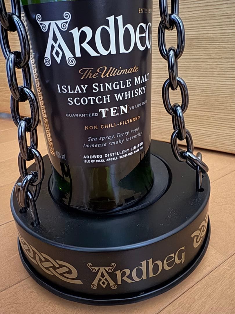 Ardbeg 10年 アードベック スコッチウイスキー ディスプレイ 空瓶 レア