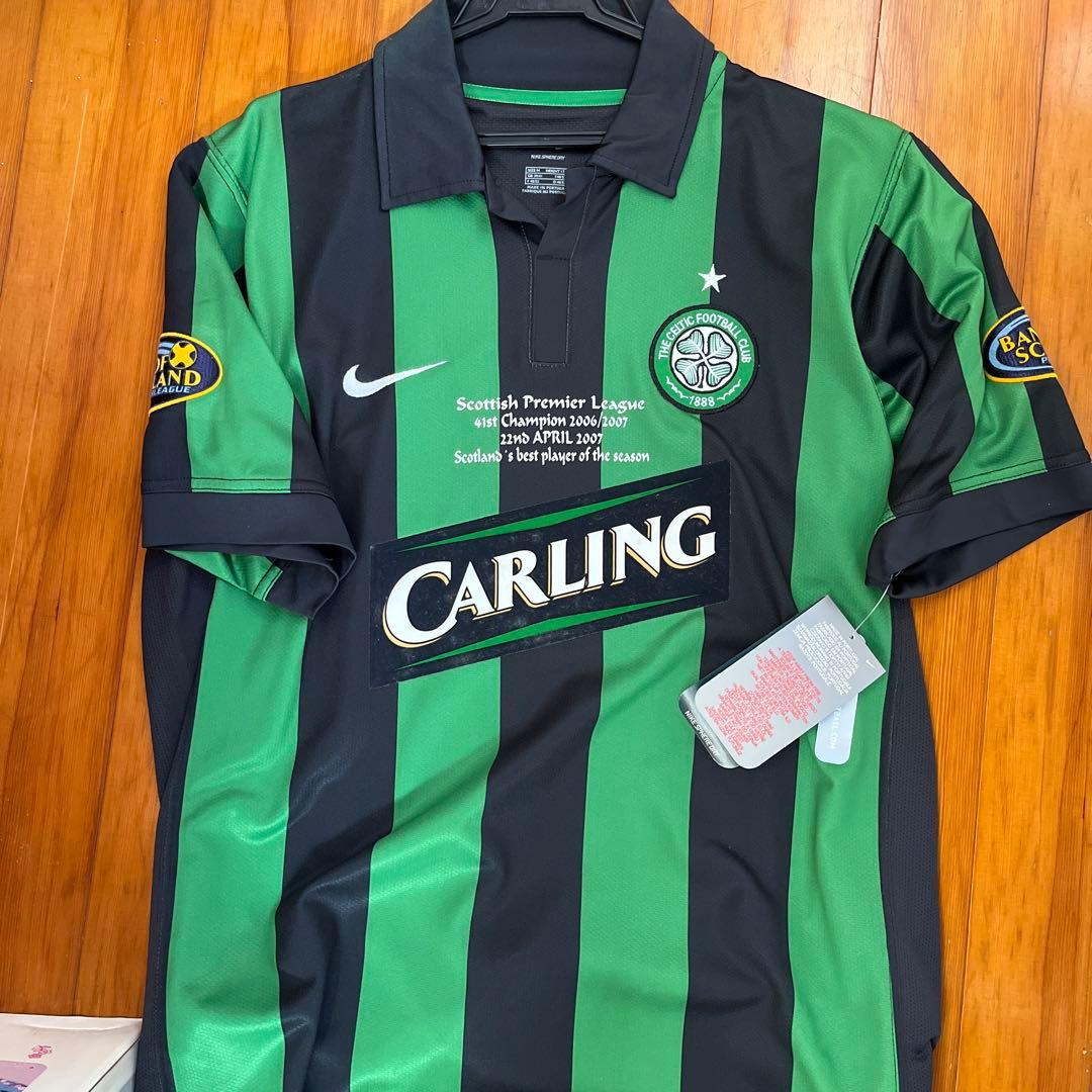 中村俊輔　セルティック　アウェイ　ユニフォーム