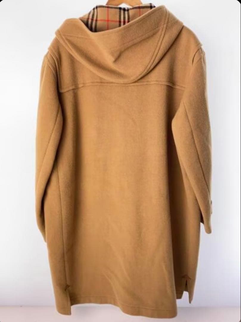 【冬コート】BURBERRYS ノバチェック カシミヤ キャメル ダッフルコート