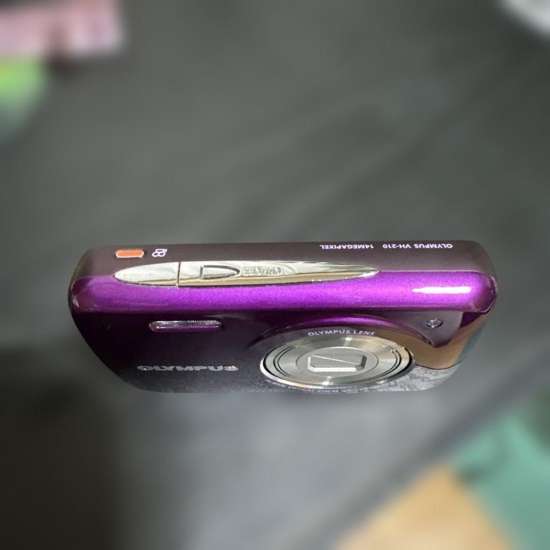 OLYMPUS オリンパス　vh-210 デジカメ　パープル