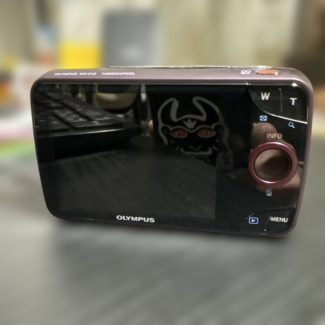 OLYMPUS オリンパス　vh-210 デジカメ　パープル