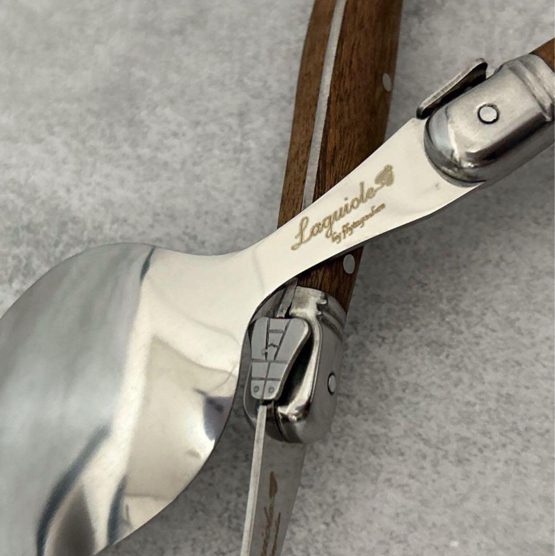 LAGUIOLE ラギオール カトラリー（ナイフ/フォーク/スプーン）6本セット