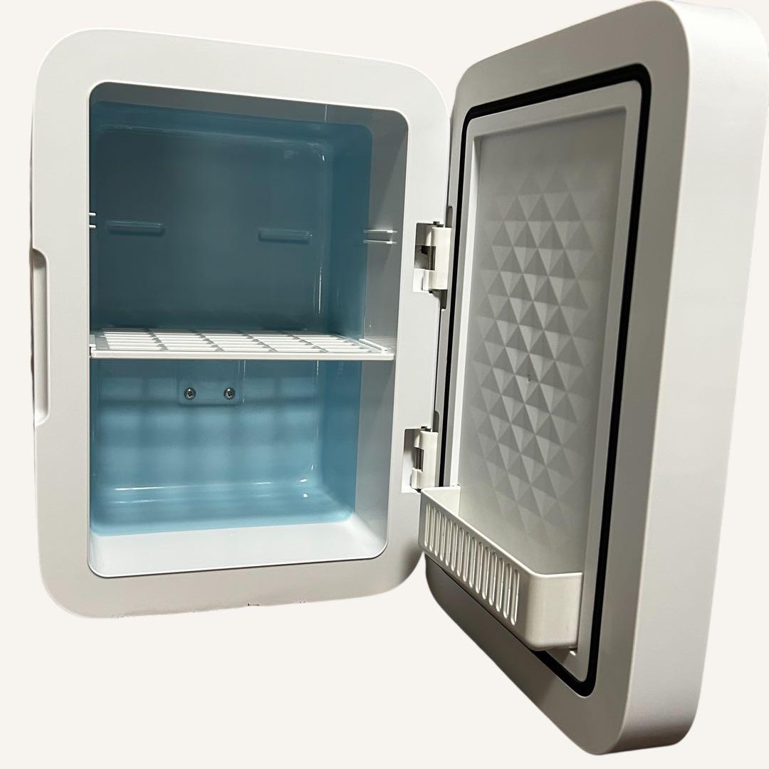 ★ミニ冷蔵庫 10L ★0~65℃ 冷温庫 屋内車載両用 静音 AC/DC給電