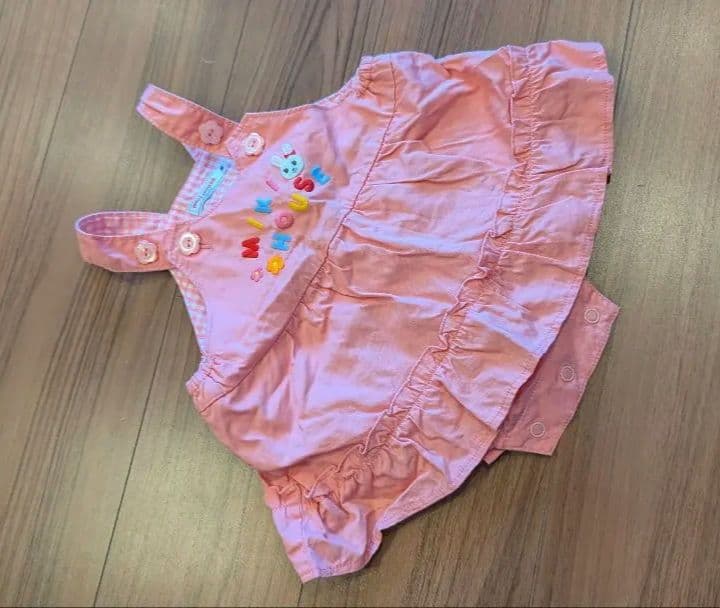 【新品】MIKI HOUSE ベビー服セット（ドレス・シャツ・タイツ）