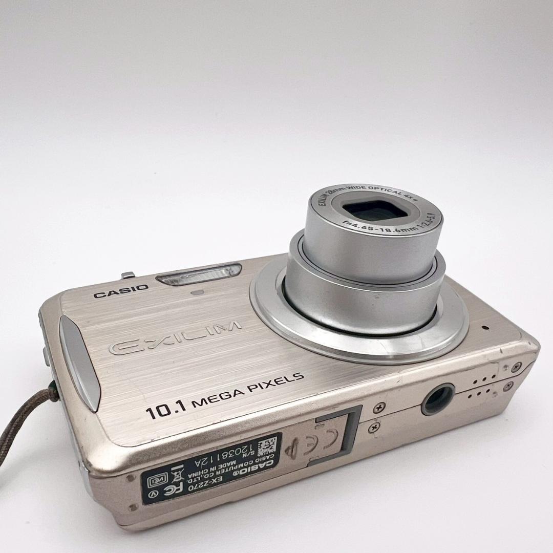 【動作品】CASIO EXILIM EX-Z270 コンデジ 動作確認済