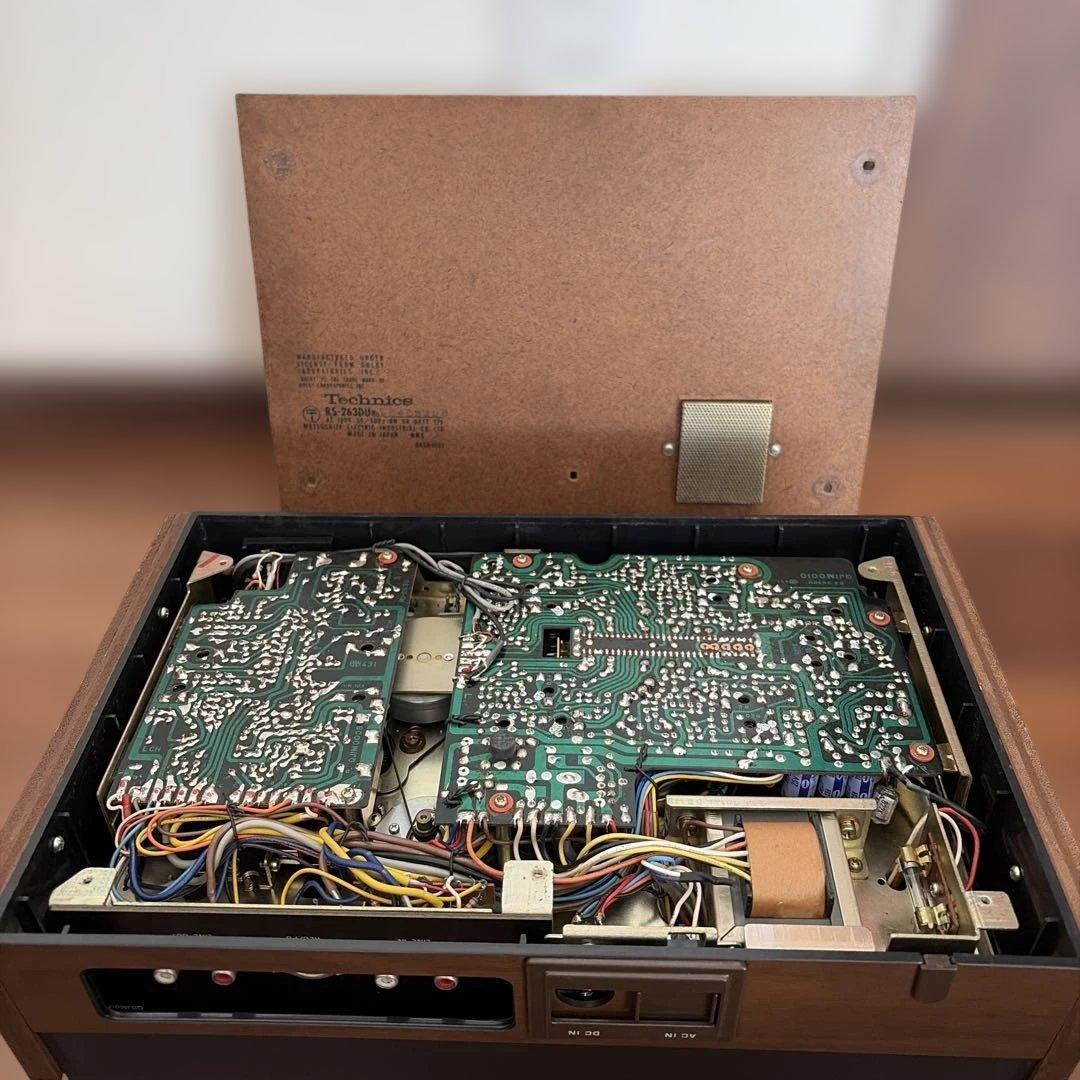 Technics テクニクス RS-263DU カセットステレオデッキ 稼働品
