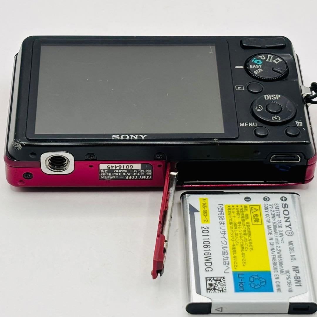 動作確認済 SONY Cyber-shot DSC-W380 デジタルカメラ