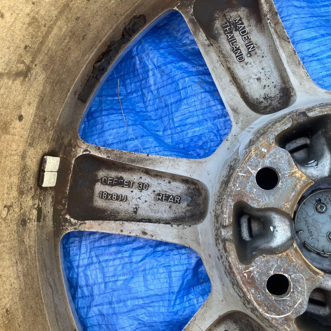 ニッサン　フェアレディZ33 純正18インチ タイヤ・ホイールセット