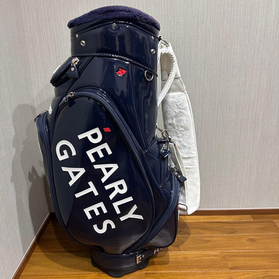 PEARLY GATES キャディバッグ ネイビー